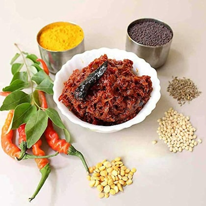 Prakruthi Red Chili Pickle Without Garlic
